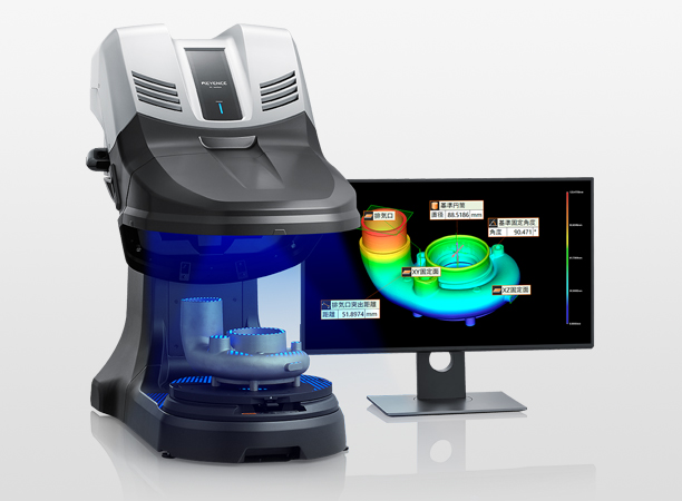 3Dスキャナ型三次元測定機